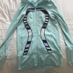 Lululemon light blue jacket